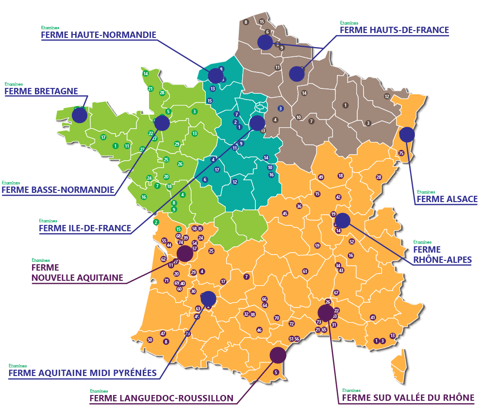 Ferme agronomique en France