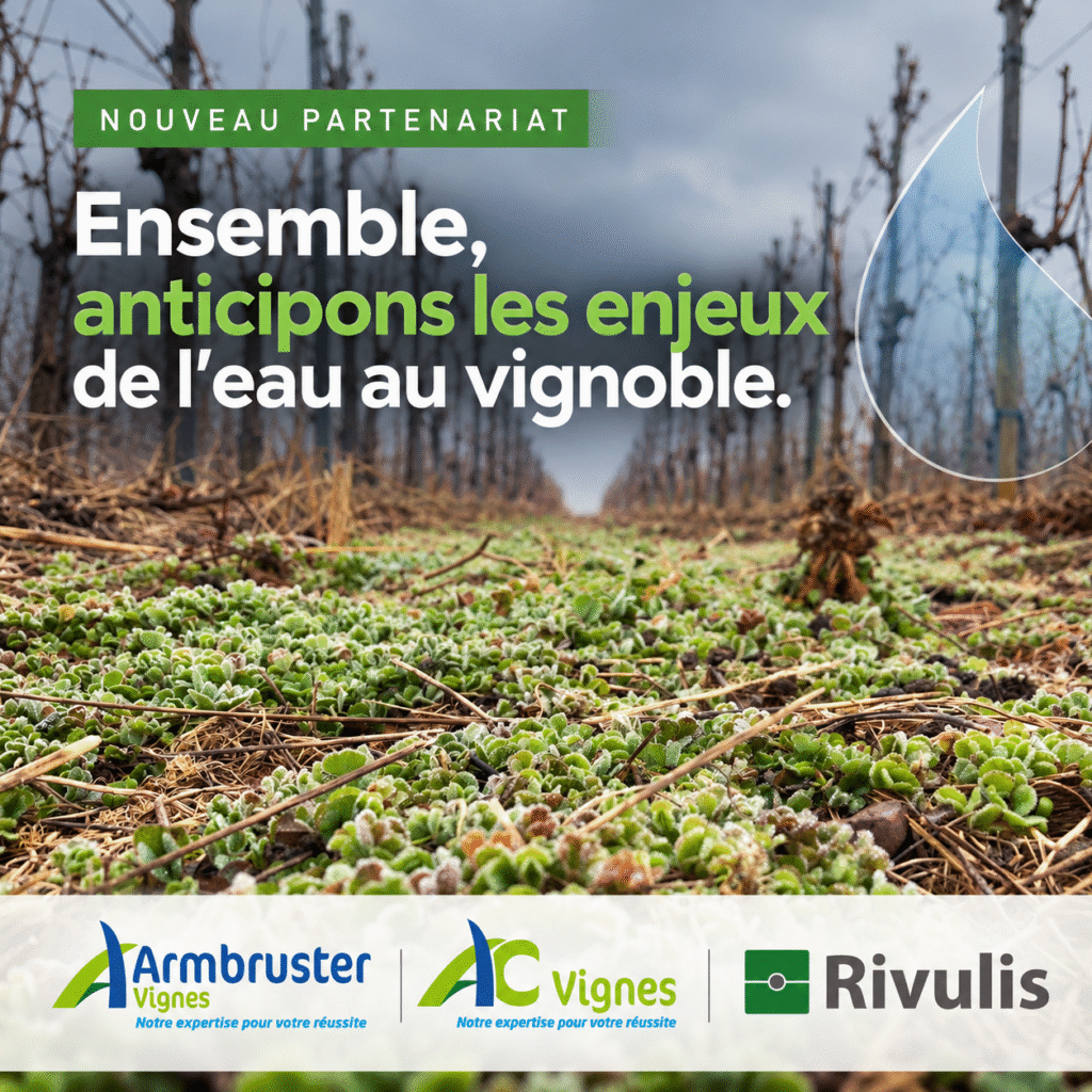 Visuel partenariat avec Rivulis